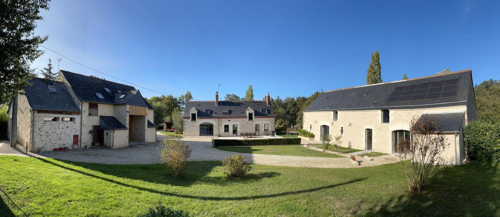 Les Gites De La Pellerie - 2 Piscines Interieur & Exterieur - Touraine - 3 Gites - Familial, Calme, Campagne Saint-Branchs ภายนอก รูปภาพ